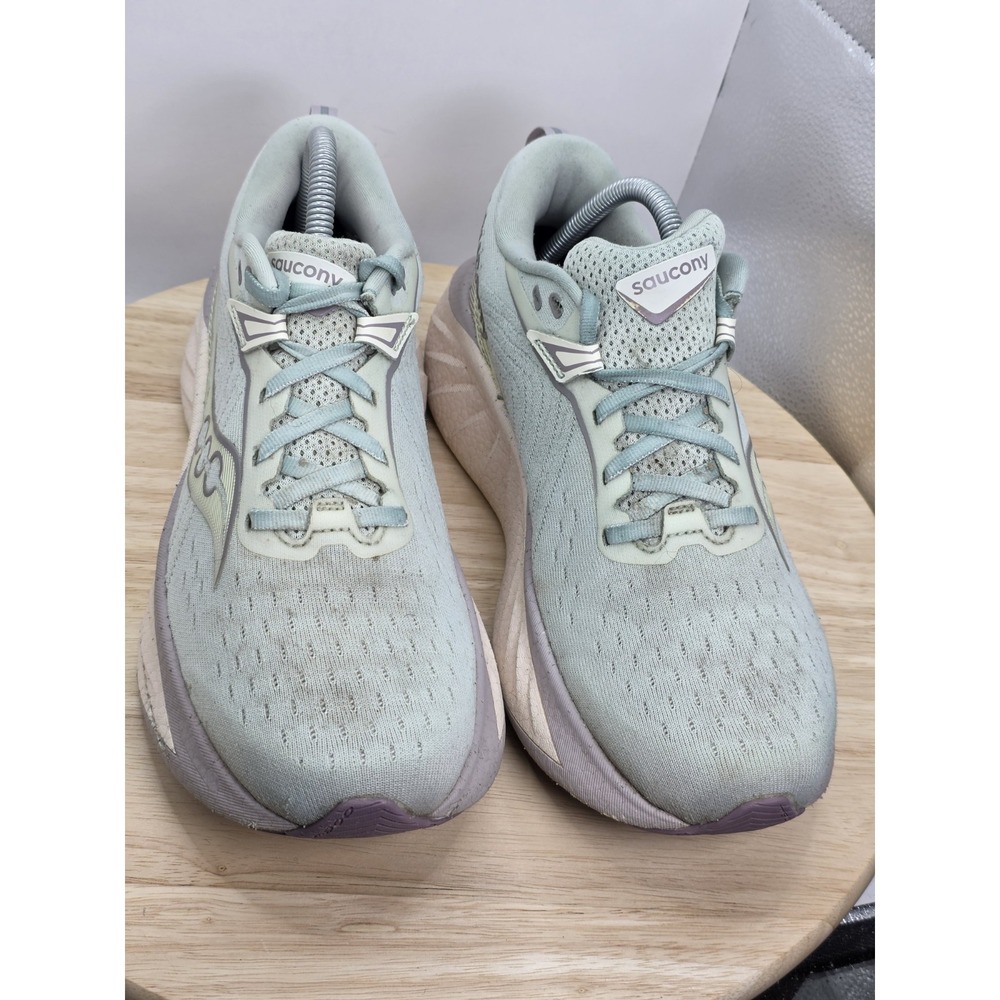 Womens Size 9.5 - Saucony Triumph 22 Vanilla White Running Shoes S10964-145 - Picture 4 of 9